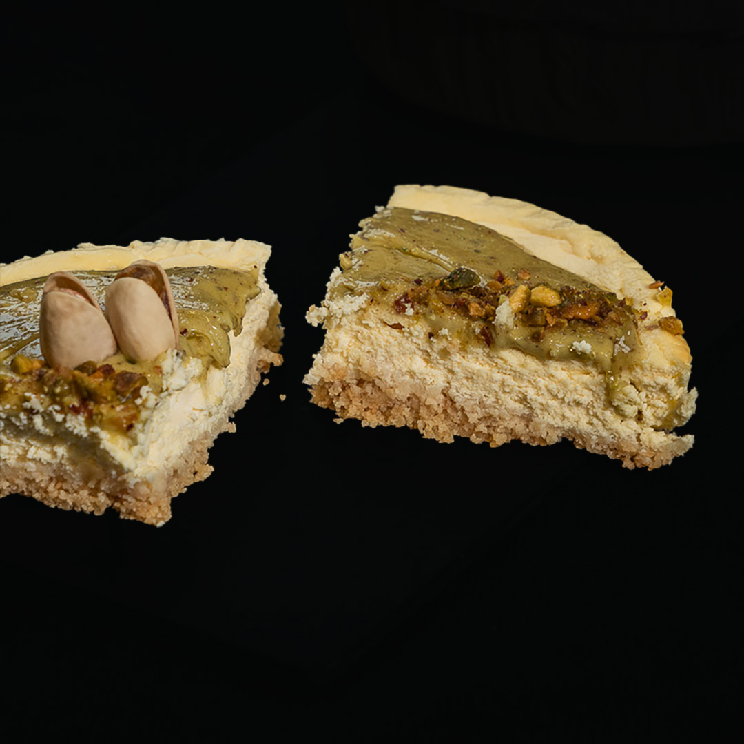 Tarta de Quesitos y Yogur con Pistacho - Imagen 2